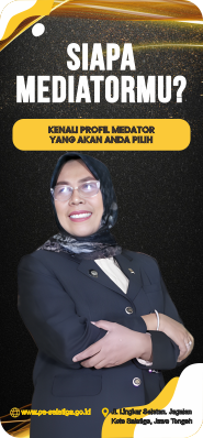 Mediator ADHAYANI SALENG PAGESONGAN, S.Ag., M.H.